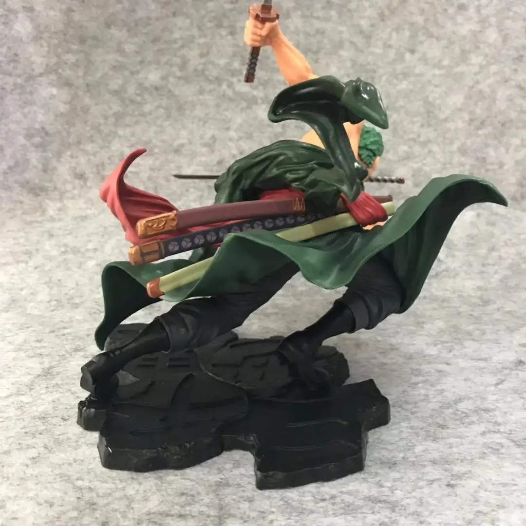 One Piece Anime Figure Roronoa Zoro Three-blade